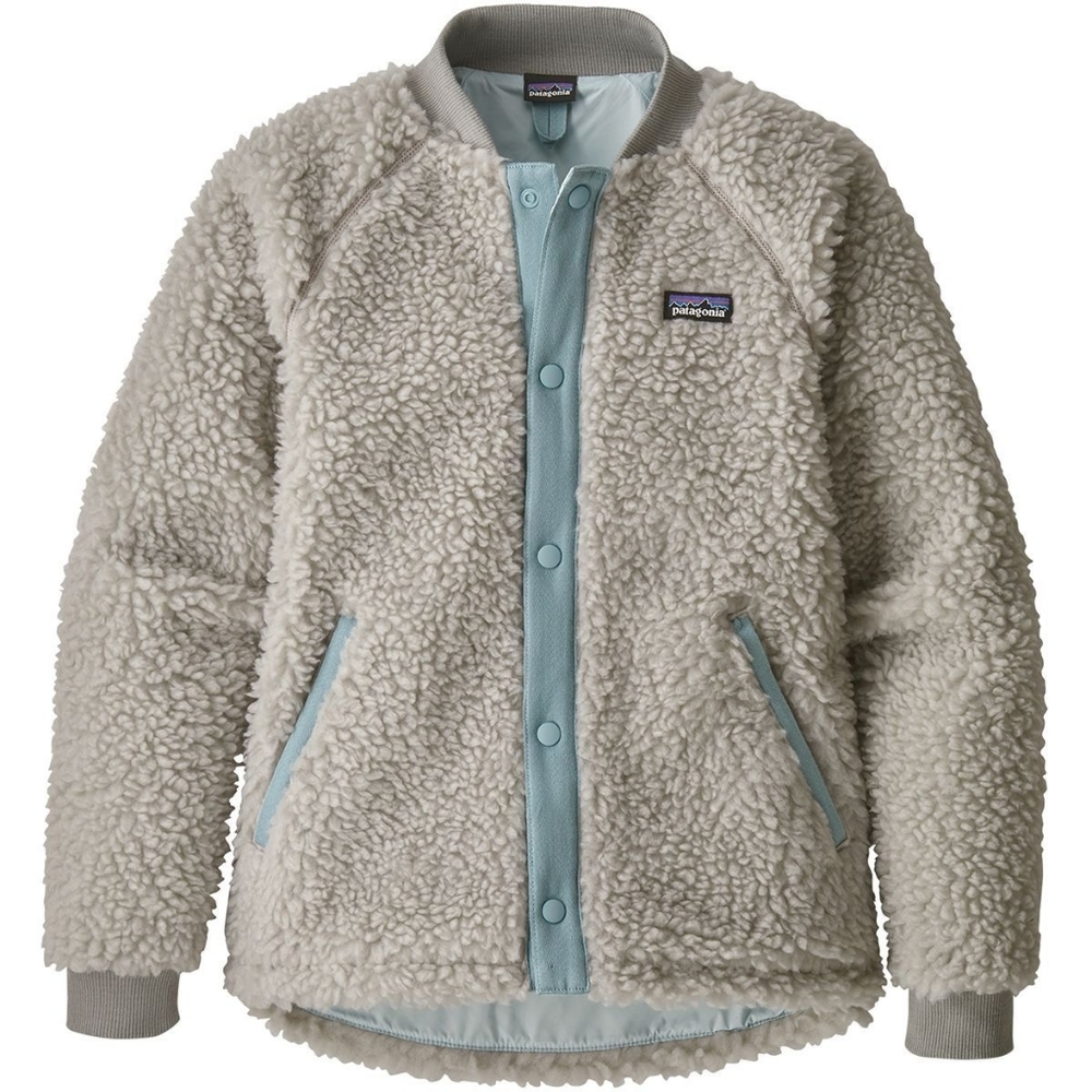 Girls Patagonia Retro X fleece bomber jacket